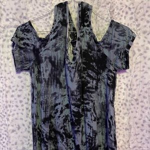 Black tie dye women’s top